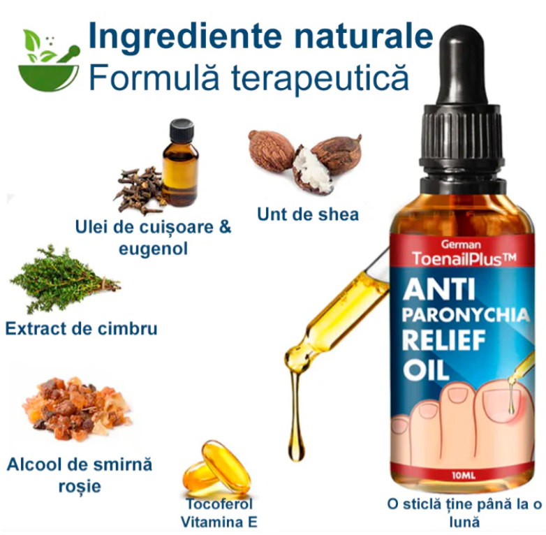 Uleiul ToenailPlus-Regenerarea unghiilor