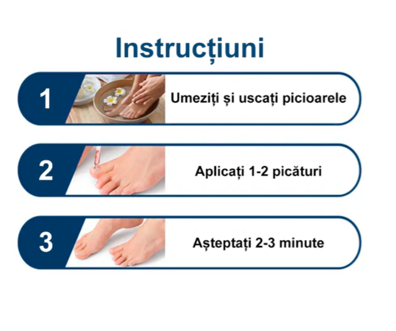 Uleiul ToenailPlus-Regenerarea unghiilor